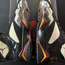 NIKE AIR JORDAN 7 Retro Black Olive MENS Size 12 