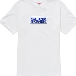 Supreme Connect Tee White Sz L