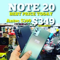 NOTE 20 Factory Unlocked And S20 Plus  