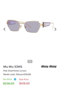 MIU MIU GLASSES
