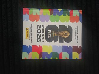 World cup 2026 hard cover album panini