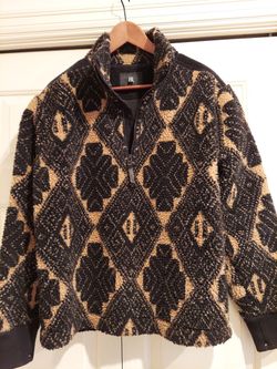 Men's Sherpa Jacket Size M
