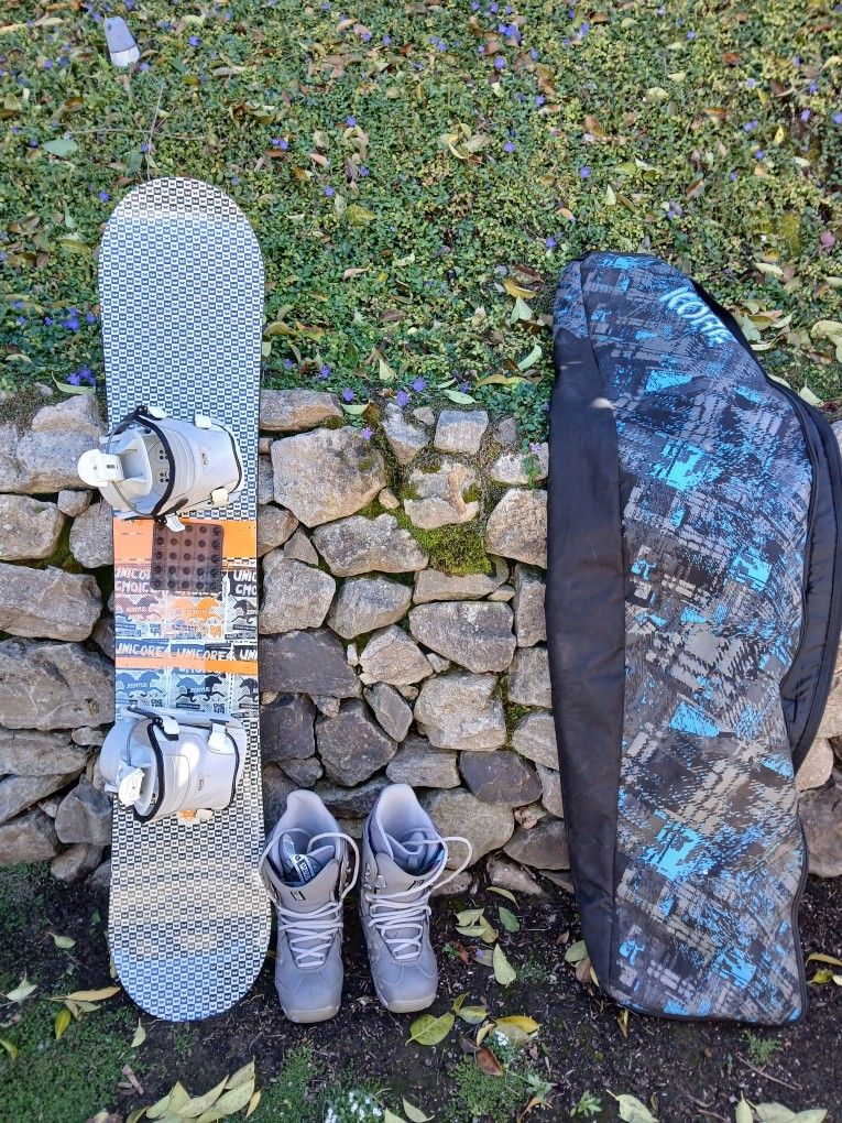 Snowboard Set ($375 OBO)