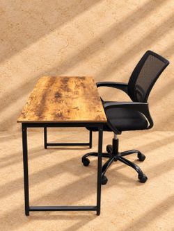 Modern Home Office Desk & Chair Set – Like New