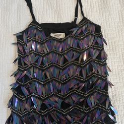 New With Tag Anthropology Sequin Top