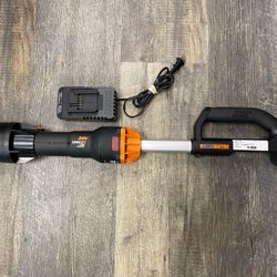 WORX WG543 20V 125AMPH 410CFM Cordless Handheld Blower W/ 4AH BATTERY AND CHARGER