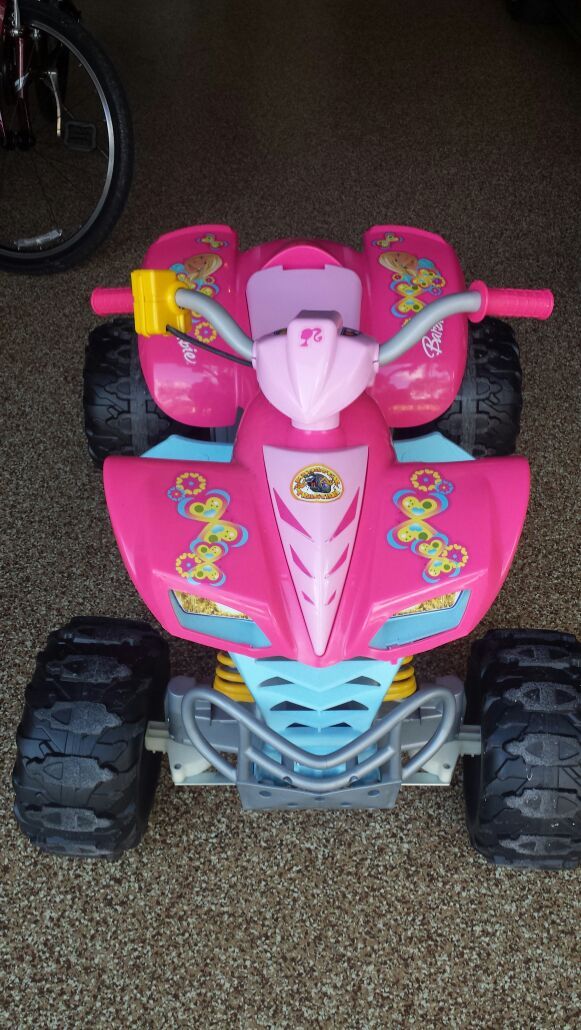 Girls Barbie Electric ATV