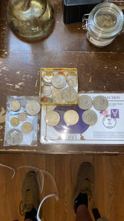 Coins and currency collection silver dollars and more