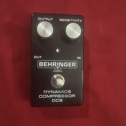 Behringer DC-9 Dynamic  Compressor Guitar /Bass