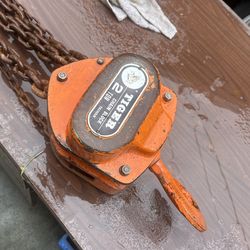 Chain Hoist Winch Jack  