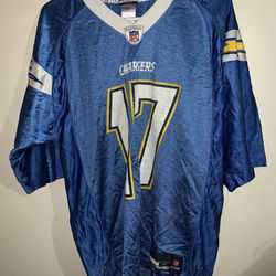 Philip Rivers Chargers Jersey San Diego Los Angeles Vintage NFL Authentic Medium