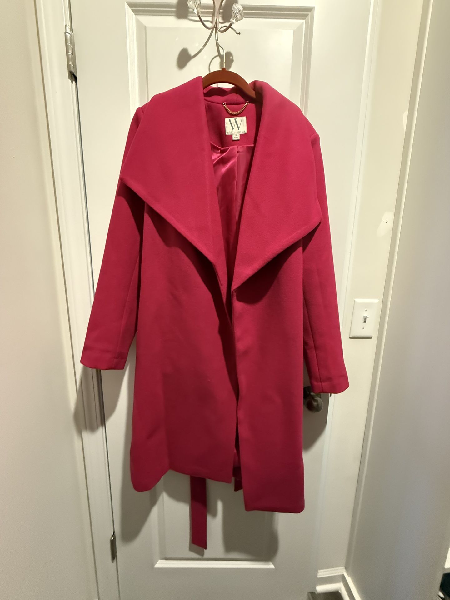 Worthington Pink Wool Blend Jacket