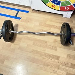80 Lb Plus Curl Bar