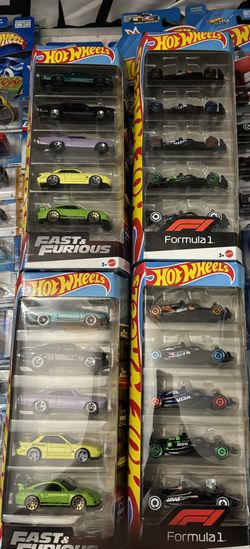 Hot Wheels 5 Packs