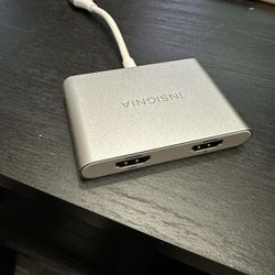 Insignia - USB to HDMI Dual Adapter.