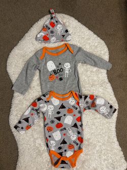Baby Halloween 3-Piece Outfit Set