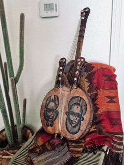 W Africa Kora Instrument