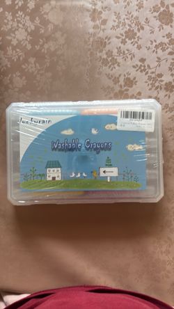 Washable crayons
