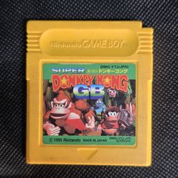 Donkey Kong GB Nintendo Game Boy 1995 Japanese