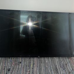 LG TV with Mount and AC Adapter