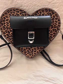 Dr. Martens Leather Heart Shaped Backpack