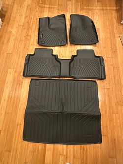 New Floor Mats for Nissan Murano 2025-2026 + Cargo Liner. All Weather.