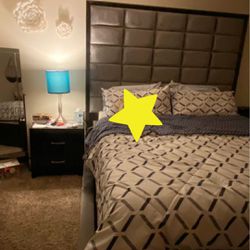 California King Bed With Mattress 