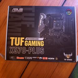 ASUS TUF Gaming X570 Plus— AM4 ATX — Fully Working (wifi 5 USB Stick Included)