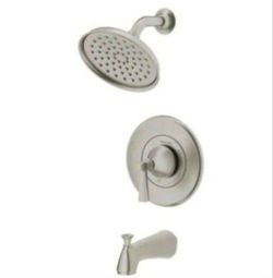American Standard Rumson Single-Handle 1-Spray Tub and Shower Faucet with 1.8 GPM in Brushed Nickel Valve Included