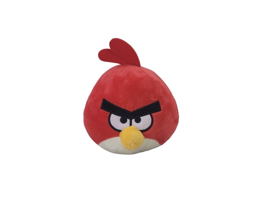Angry Birds Plush Red Bird Toy Stuffed Animal 6" Toy Factory 2022