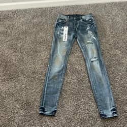purple brand jeans size 30 brand new never been worn 