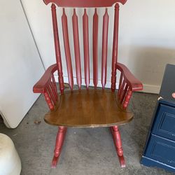 Wood Rocking Chair