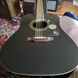 New EPIPHONE DR-100 (BLACK)