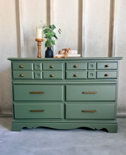 Newly Refinished 6 Drawer Dresser