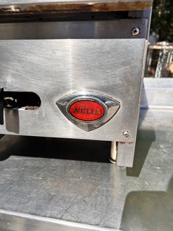 Wells Commercial Stainless Steel Griddle