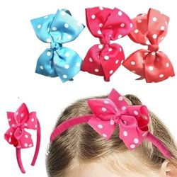 3 Bow Headbands 