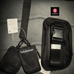 Lulu Lemon Everywhere Belt Bag And Wristlet Pouch