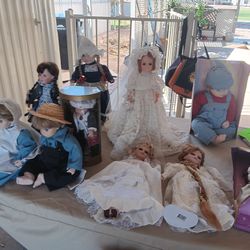 Yard Sale Collector Dolls, Kachina Dolls