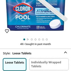 Ultra Blue Clorox Pool Tabs 