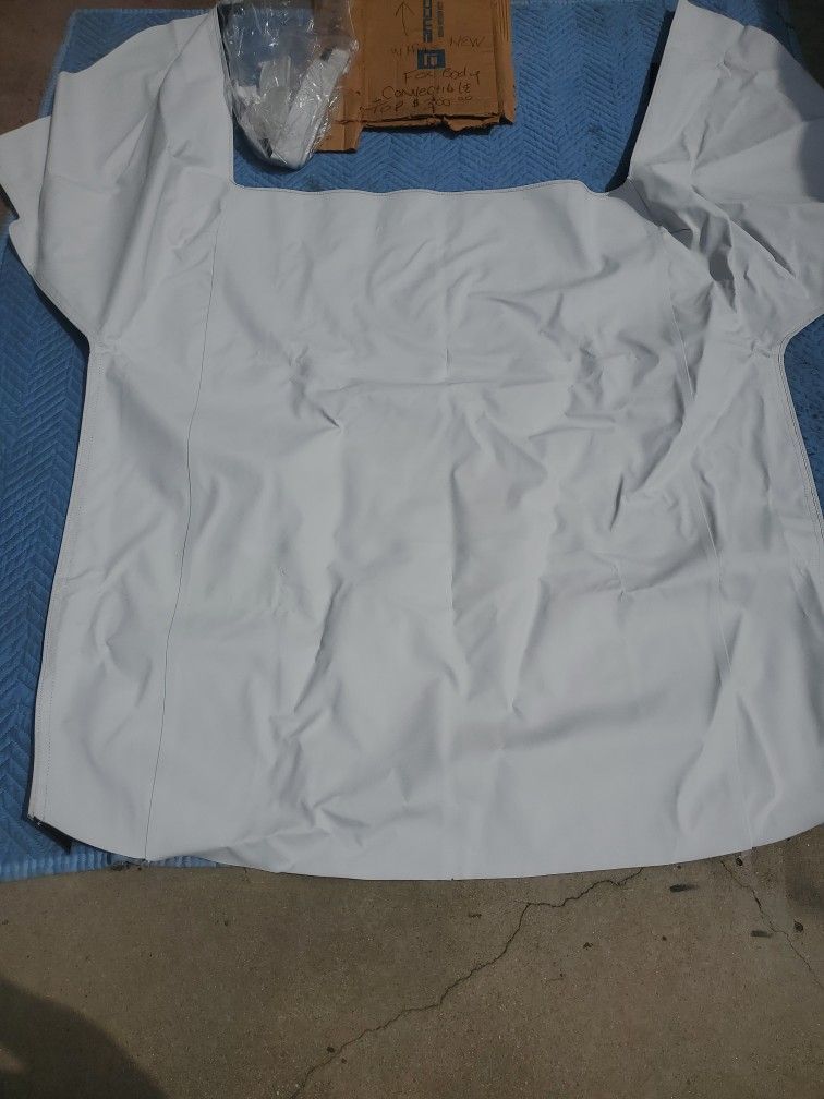 Mustang Convertible Top 83-90 Fox Body Convertible Aa New Top Material Only No Glass