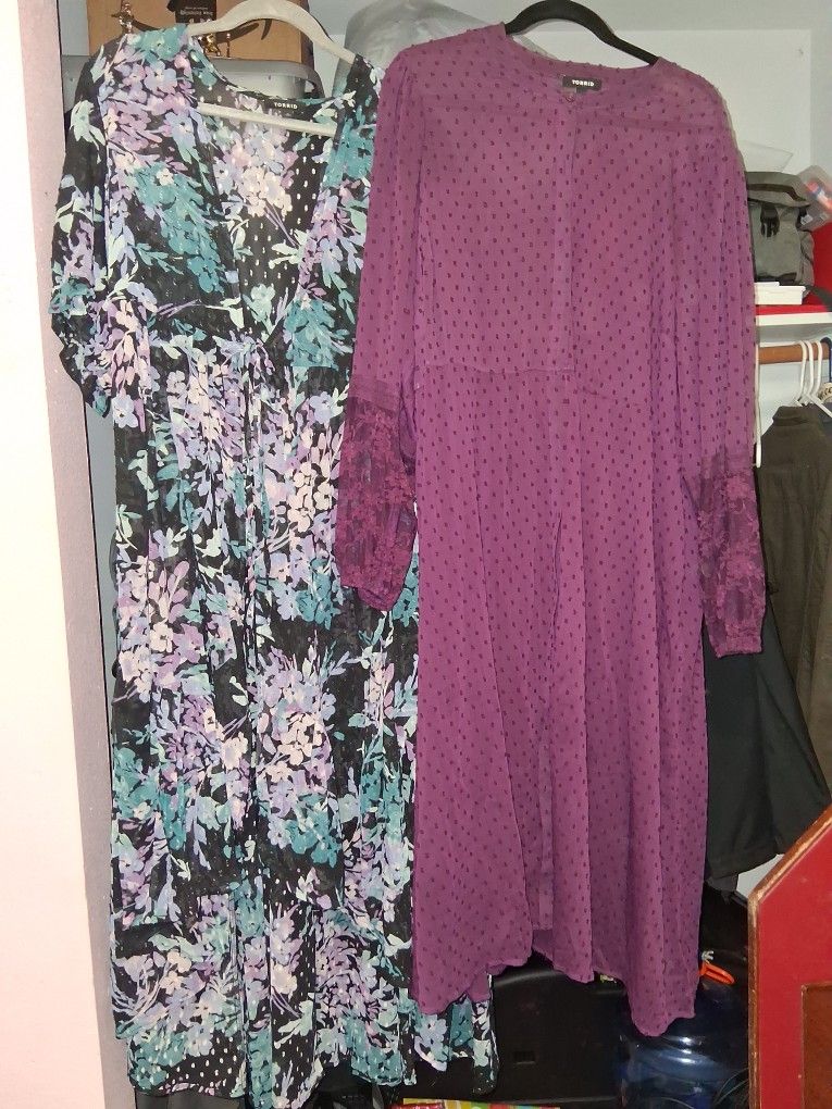 Two Beautiful Torrid Kimono's