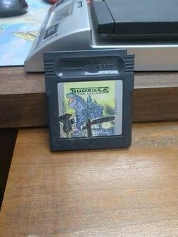 Godzilla The Series Gameboy Game Only Good Condition Authentic