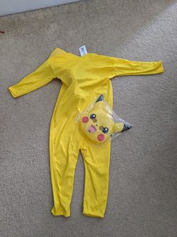 Pokemon Halloween costume (5-6y) with cap