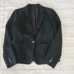 Black Buttoned Up Blazer