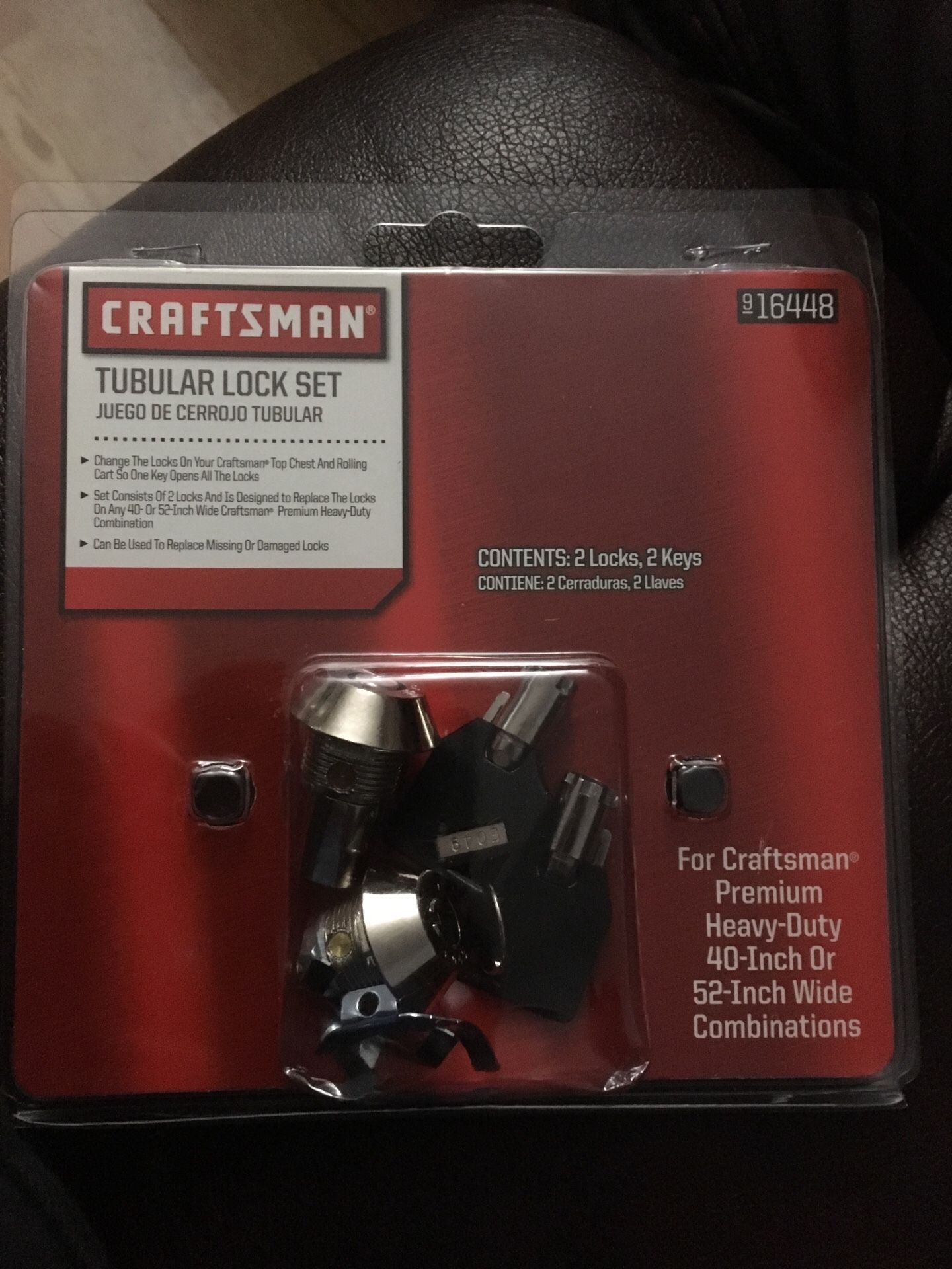 Craftsman tubular lock set
