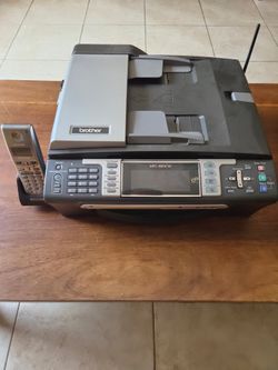 Brother MFC-885CW All-in-One Inkjet Printer with Cordless Phone - Untested