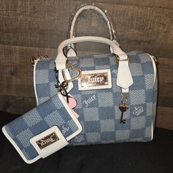 Juicy Couture Purse With Matching Wallet 