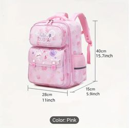 Girls' Cute Backpack Large Capacity School Bag