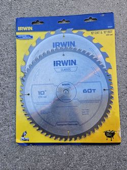 10" saw blades - Irwin