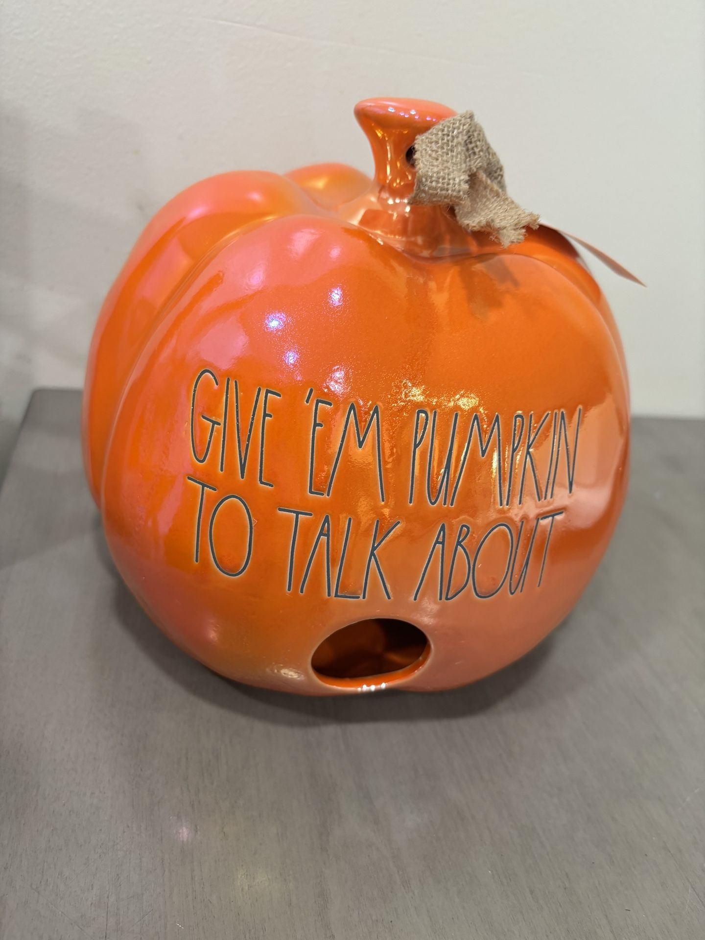 Pumpkin Birdfeeder